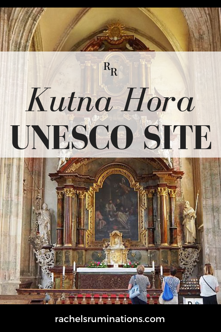 Kutna Hora UNESCO site isn't just about a pretty old town. The UNESCO designation focuses on two churches, but there's a macabre Bone Church to see too! #kutnahora #czechia #czechrepublic #visitcz #unescoworldheritage #bonechurch #c2cgroup via @rachelsruminations