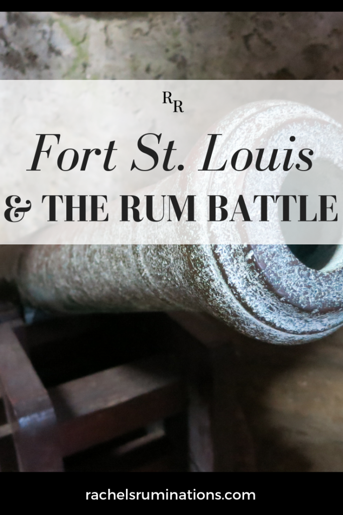 The best part of the tour of Fort St. Louis in Martinique is the storytelling, particularly the story about the Rum Battle! Read about it here! #martinique #militaryhistory #fortdefrance