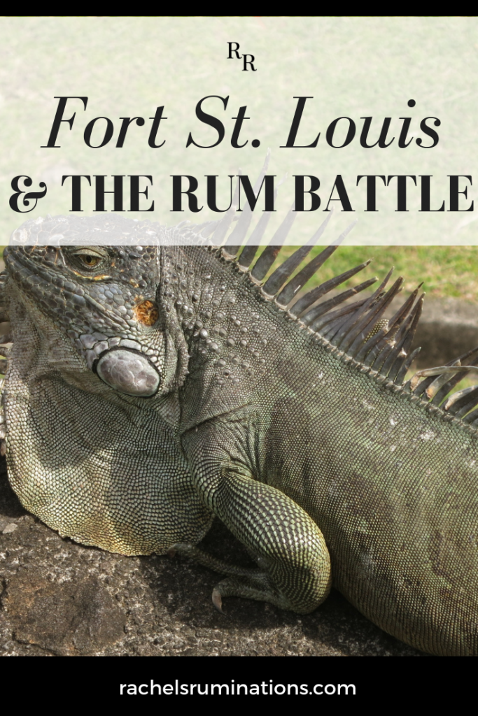The best part of the tour of Fort St. Louis in Martinique is the storytelling, particularly the story about the Rum Battle! Read about it here! #martinique #militaryhistory #fortdefrance