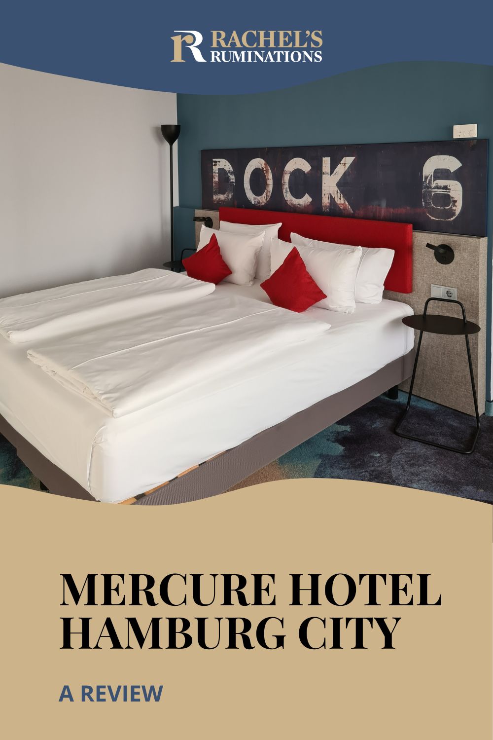 Despite being part of a chain, Mercure Hotel Hamburg City is far from standard, at least in its décor. Read my review here.  via @rachelsruminations