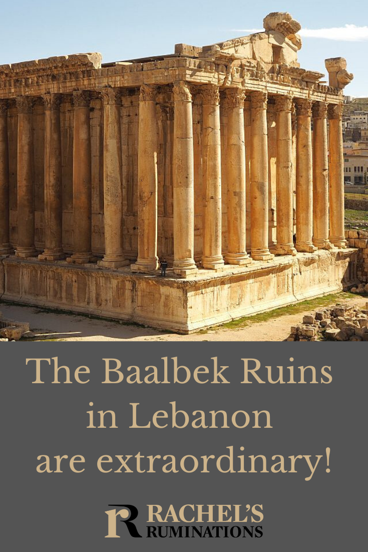 I was just blown away by the Baalbek ruins in Lebanon: a magnificent set of Roman temples and a designated UNESCO world heritage site. #unescosite #romanruins #baalbek #lebanon #archeologicalsite #rachelsruminations via @rachelsruminations