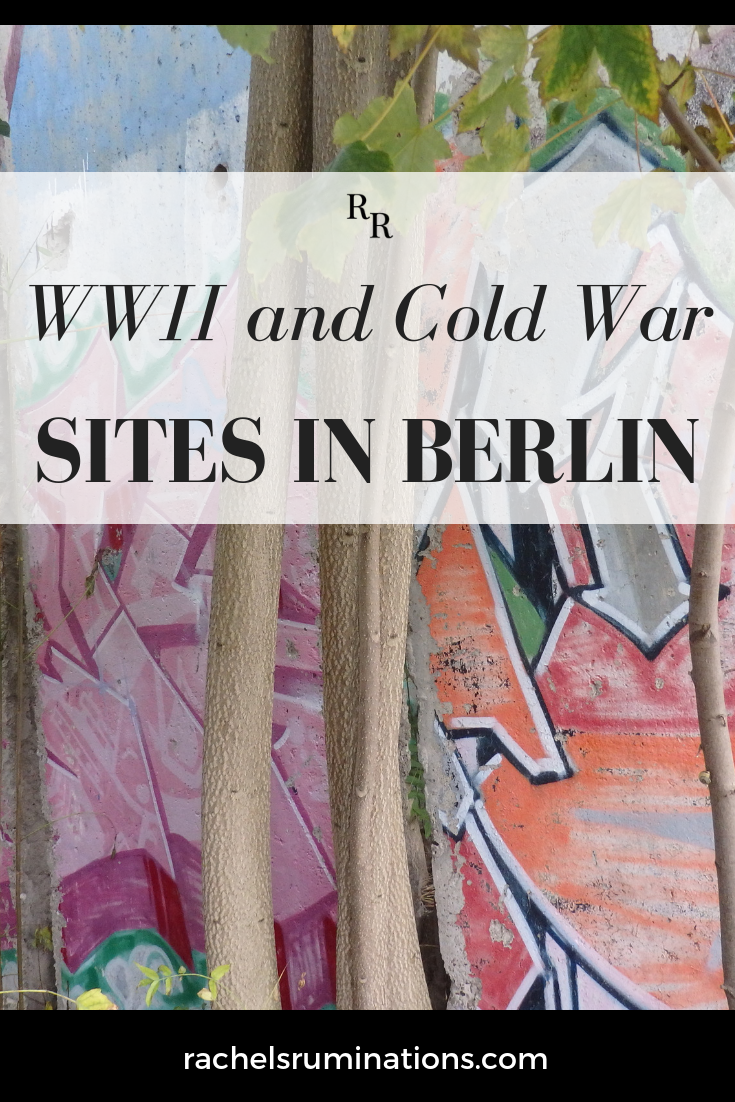 Berlin is a wonderfully diverse and dynamic city and, for a tourist with an interest in history, there are plenty of WWII and Cold War sites to visit. Here's a complete list! via @rachelsruminations