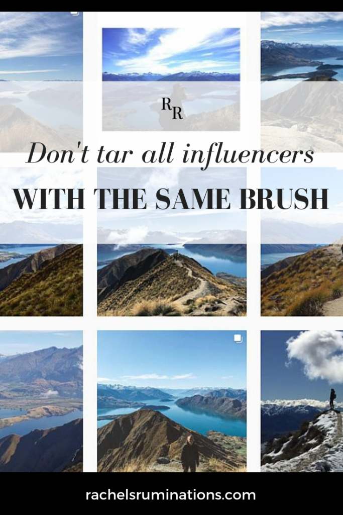 Please don't tar all "influencers" with one brush! Influencers vs. bloggers: what bloggers can do for businesses, particularly in the travel industry.