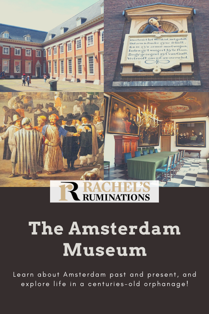 The Amsterdam Historical Museum (more correctly called The Amsterdam Museum), housed in a former orphanage, covers Amsterdam's whole fascinating history. Click here to read all about it! via @rachelsruminations