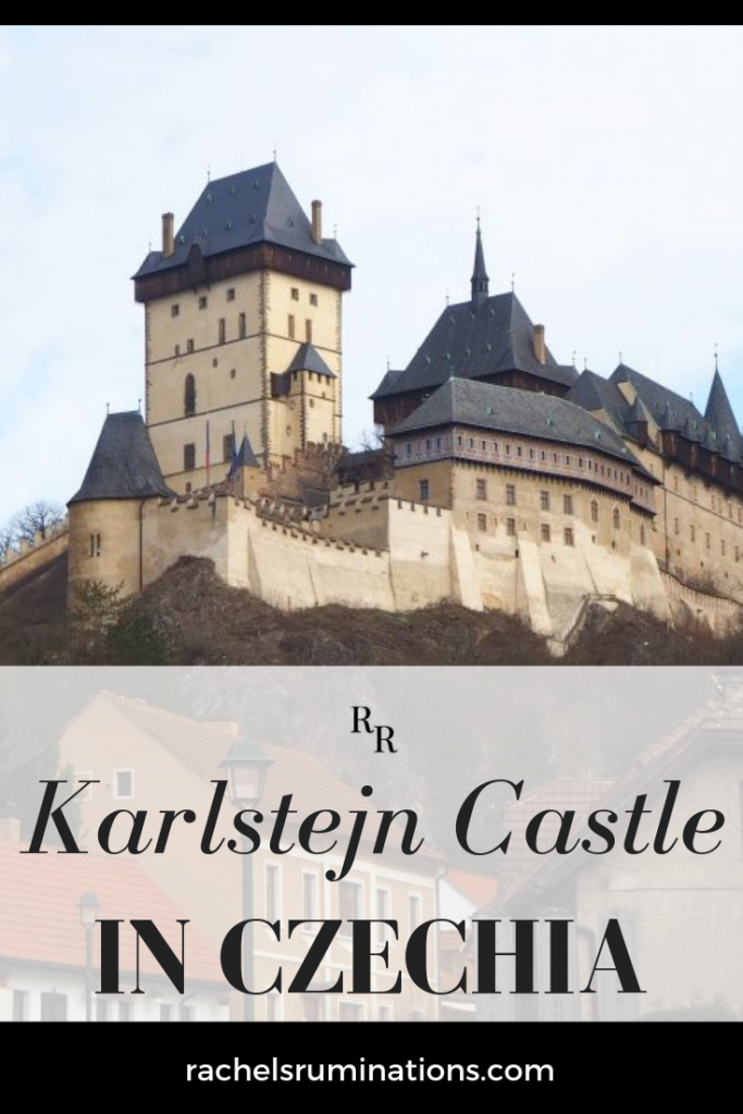 A classic castle on a hill, pictured on a pinnable image.