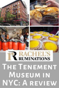 Text: The Tenement Museum in NYC: A review. Images: 4 images from the article.