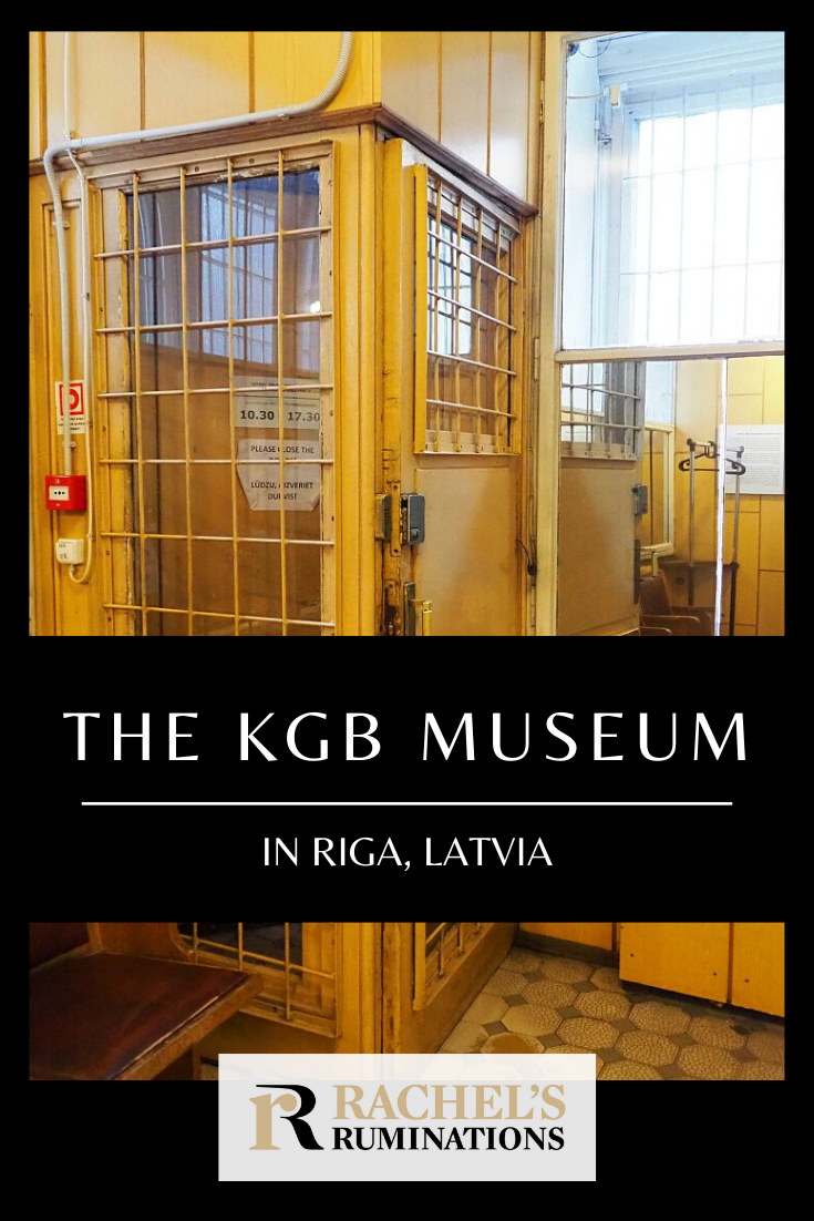 The KGB Museum, Riga, shows what the KGB did at "The Corner House": imprison people for months, interrogate and torture them, then either execute them on the spot or send them to labor camps in Siberia. via @rachelsruminations