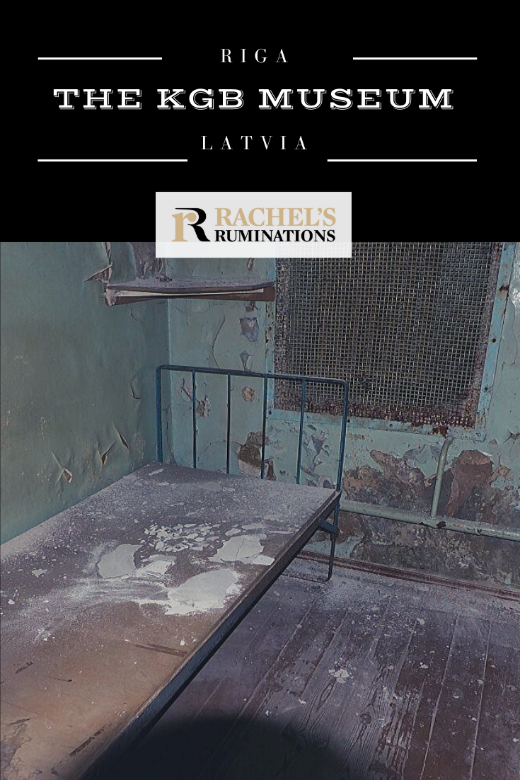 The KGB Museum, Riga, shows what the KGB did at "The Corner House": imprison people for months, interrogate and torture them, then either execute them on the spot or send them to labor camps in Siberia. via @rachelsruminations