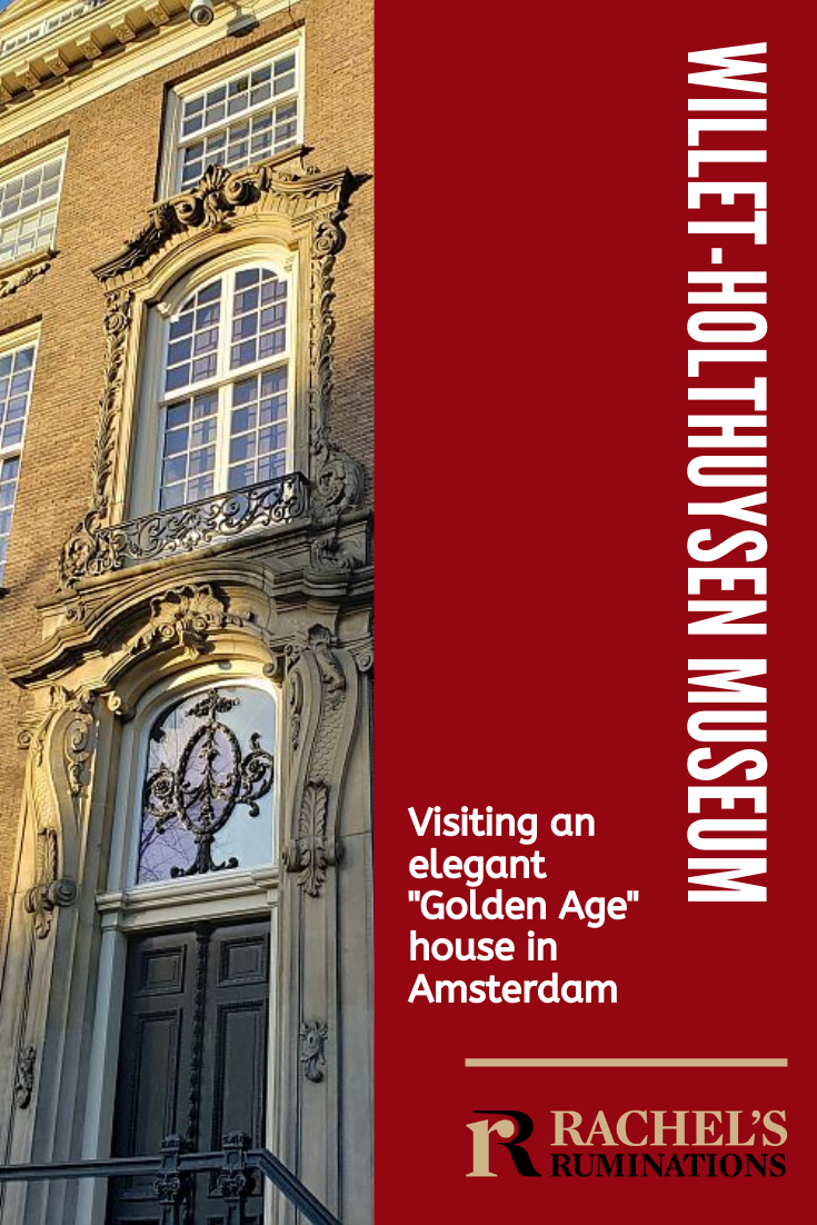 In Amsterdam, you'll admire the beautiful canals, lined with elegant Golden Age houses. But have you ever wanted to see the insides? Read here about visiting the Willet-Holthuysen Museum! via @rachelsruminations