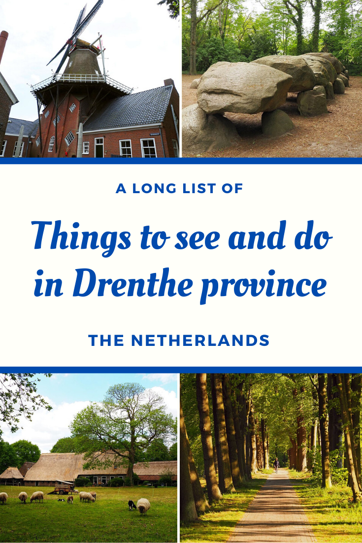 Drenthe province in the east of the Netherlands offers plenty of things to do, ranging from ancient to modern and weird to wonderful. Click here to see the list and avoid the tourist crowds. #drenthe #netherlands #drentheprovince via @rachelsruminations