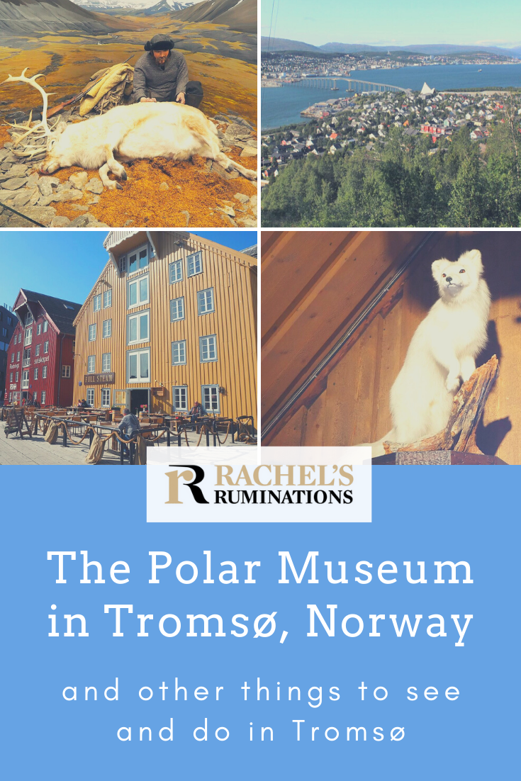 A review of the Polar Museum, Tromso, Norway: a great place to learn about life in the far north and to hear exciting stories about polar exploration. #NorthPole #Tromso #ArcticCircle #Norway #PolarMuseum via @rachelsruminations