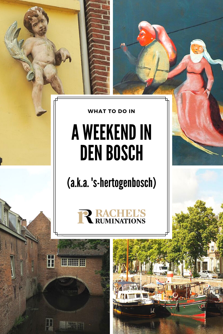 Read here about what to do in Den Bosch (a.k.a. 's-Hertogenbosch) in the Netherlands in a weekend visit away from the tourist crowds: historical sights to see, street art, museums, sidewalk cafes, etc. #DenBosch @bezoekdenbosch via @rachelsruminations