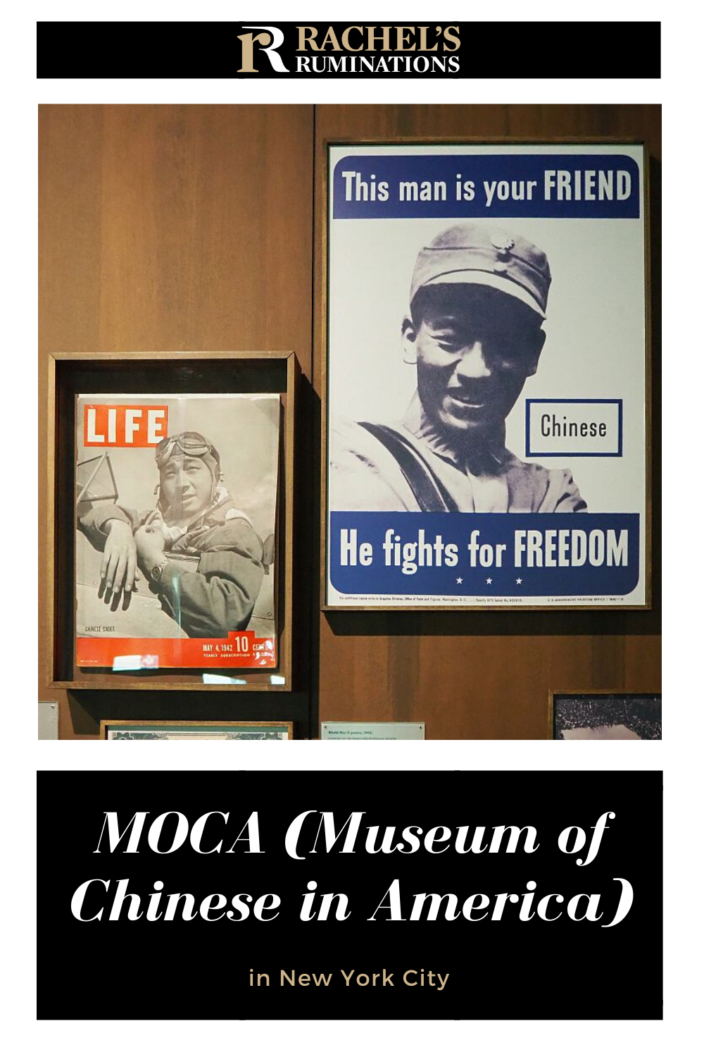 MOCA New York City (Museum of Chinese in America) shows the history and culture of this community, and addresses the racism and stereotyping in the history. #MOCA #ChineseAmerican #immigrationhistory via @rachelsruminations