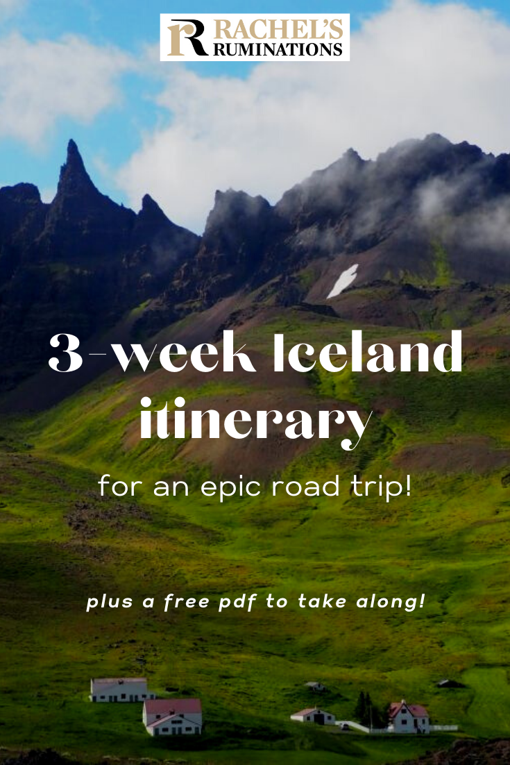 This comprehensive, extremely detailed 3-week Iceland itinerary is all you need for the best Iceland road trip! #iceland #itinerary #roadtrip #ringroad via @rachelsruminations