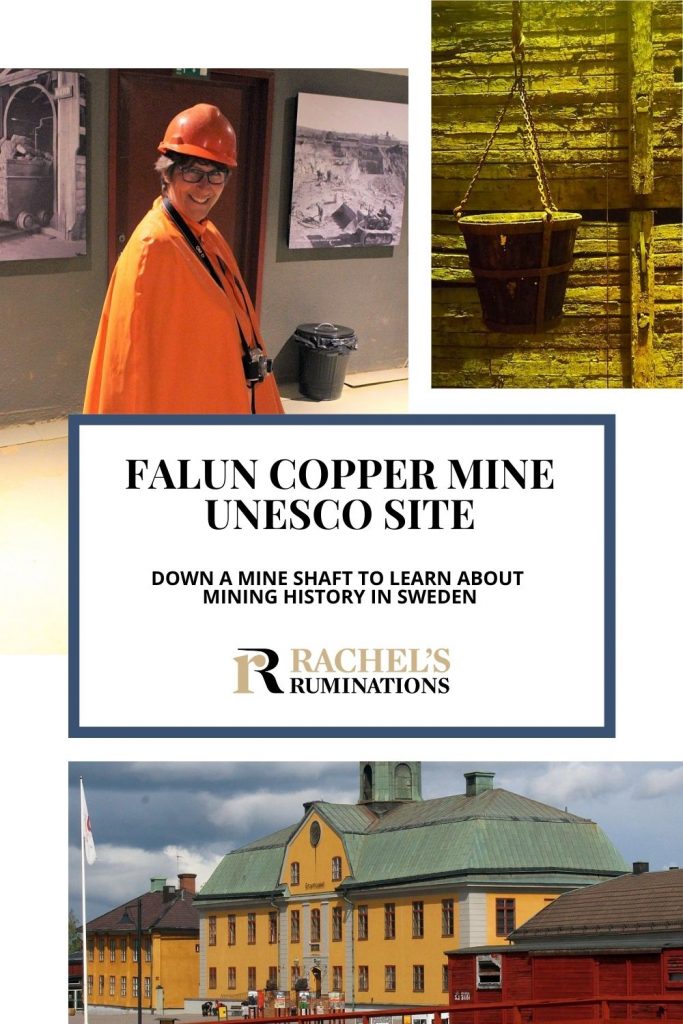 Pinnable image
Text: Falun Copper mine UNESCO site: Down a mine shaft to learn about mining history in Sweden