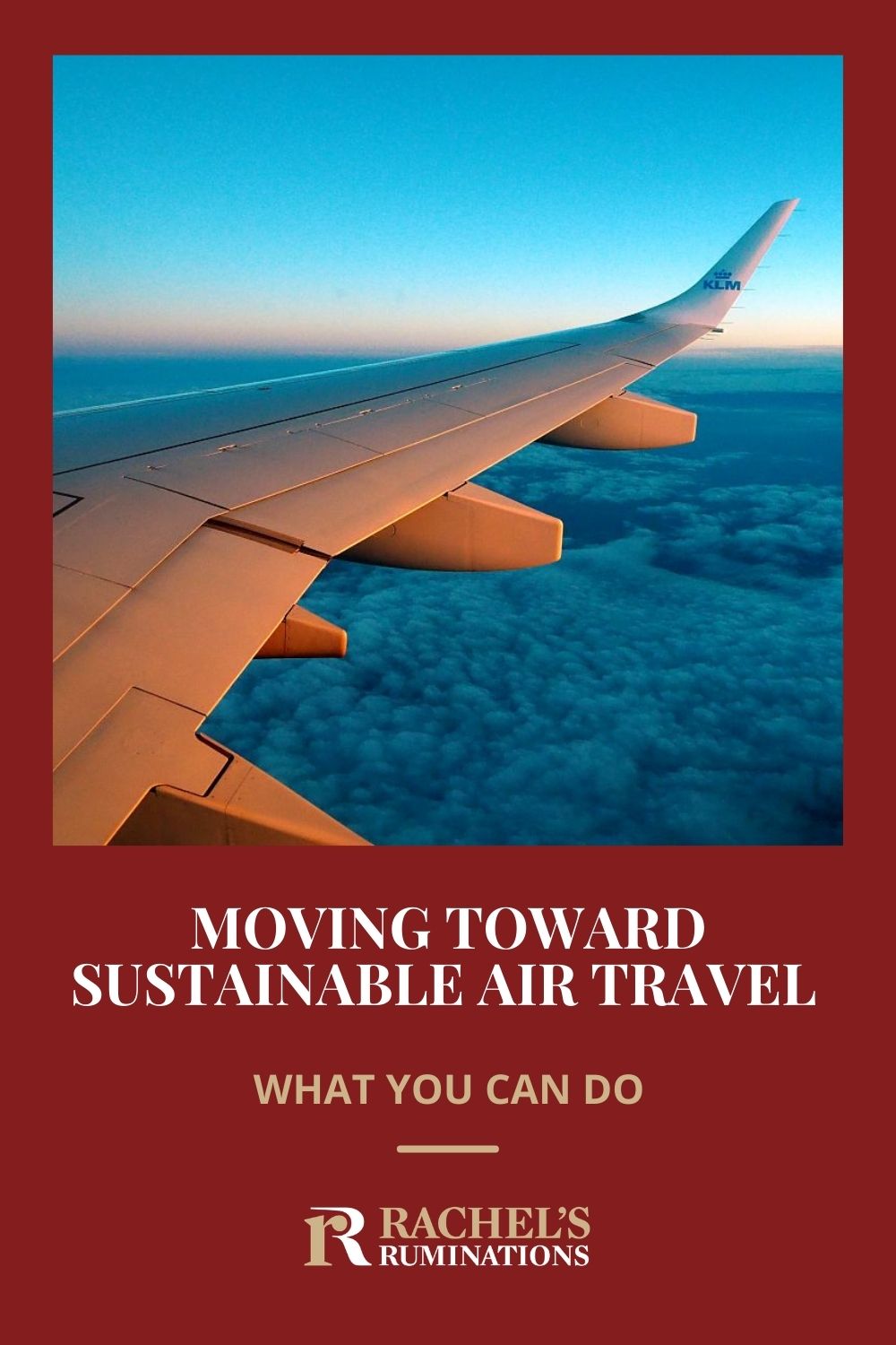 How can we move toward sustainable travel, especially if we still want to fly? Read here about ways to reduce your carbon footprint while flying, carbon offsetting, and carbon removal. via @rachelsruminations