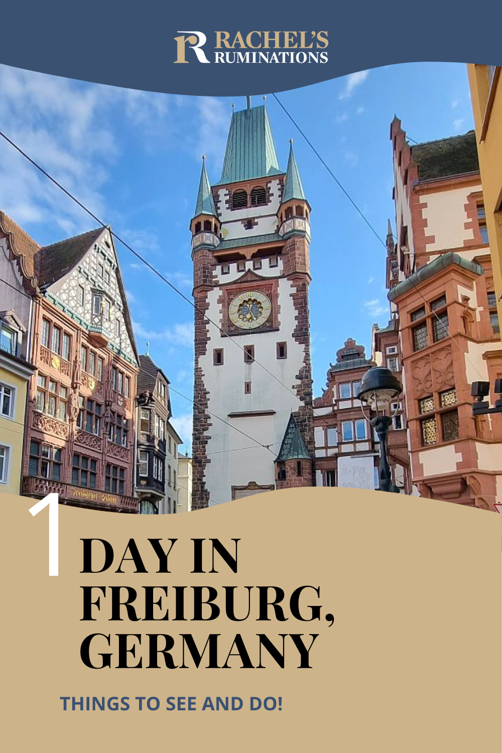 Freiburg, Germany, is a lovely little city with narrow cobbled streets, charming architecture, and a gorgeous cathedral. Read here about all the things to see and do in Freiburg in 1 day. via @rachelsruminations