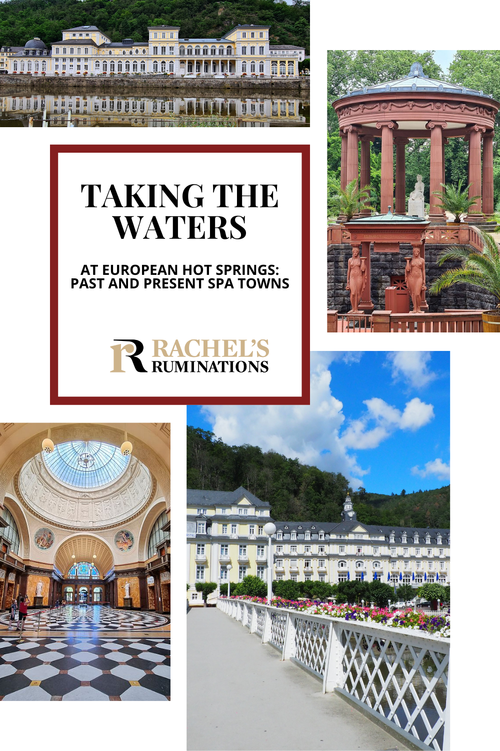 In the 19th century, European hot springs became gathering places for the rich and titled, and the historic thermal towns that grew around them still exist today. Read about them here! via @rachelsruminations