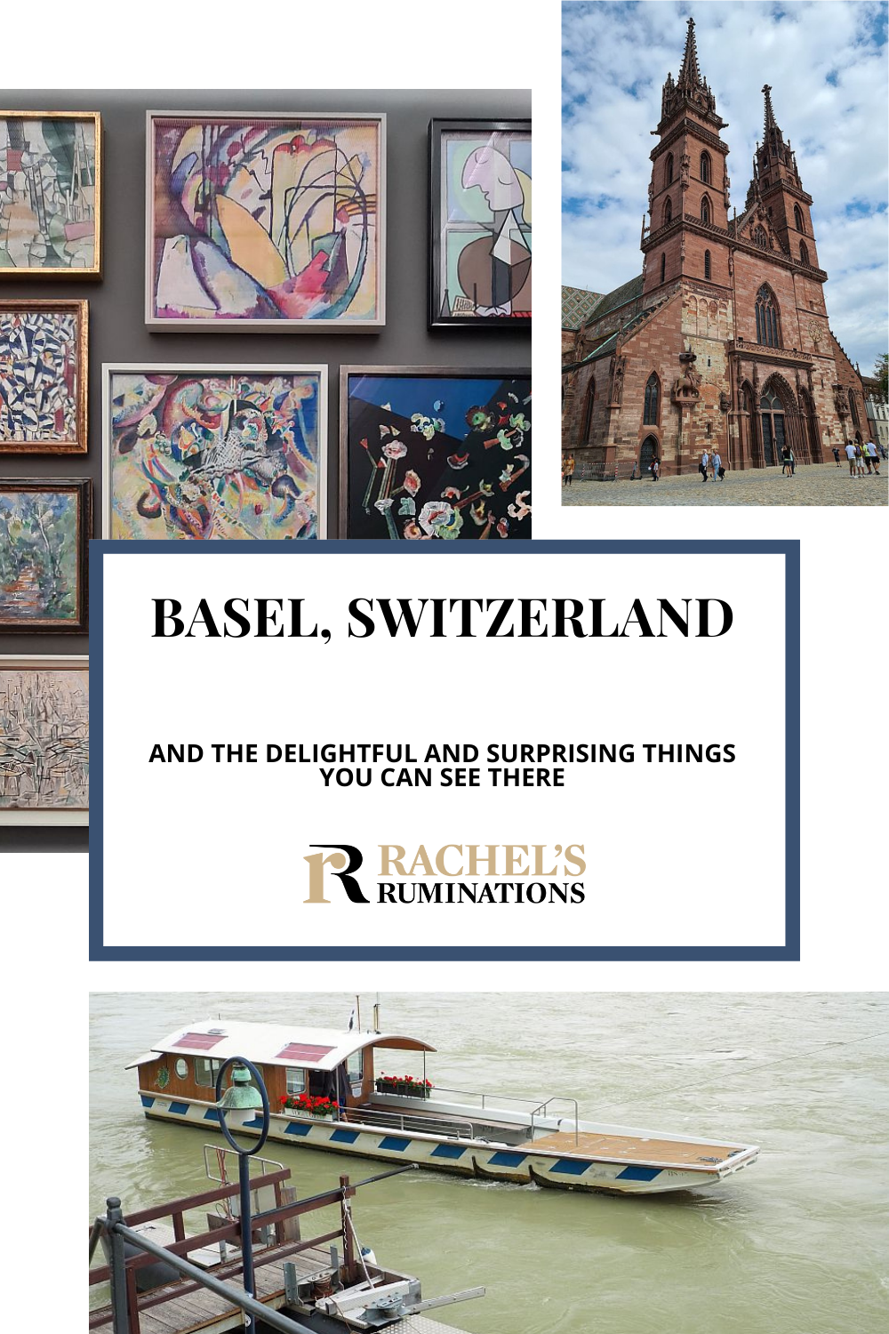 Basel, Switzerland has a charming old town with quirkiness lurking around every corner! Ferries with no motor, funny fountains, and more await you! via @rachelsruminations