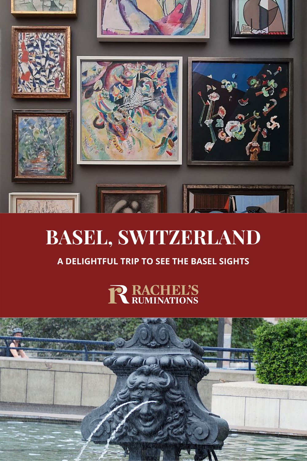 Basel, Switzerland has a charming old town with quirkiness lurking around every corner! Ferries with no motor, funny fountains, and more await you! via @rachelsruminations