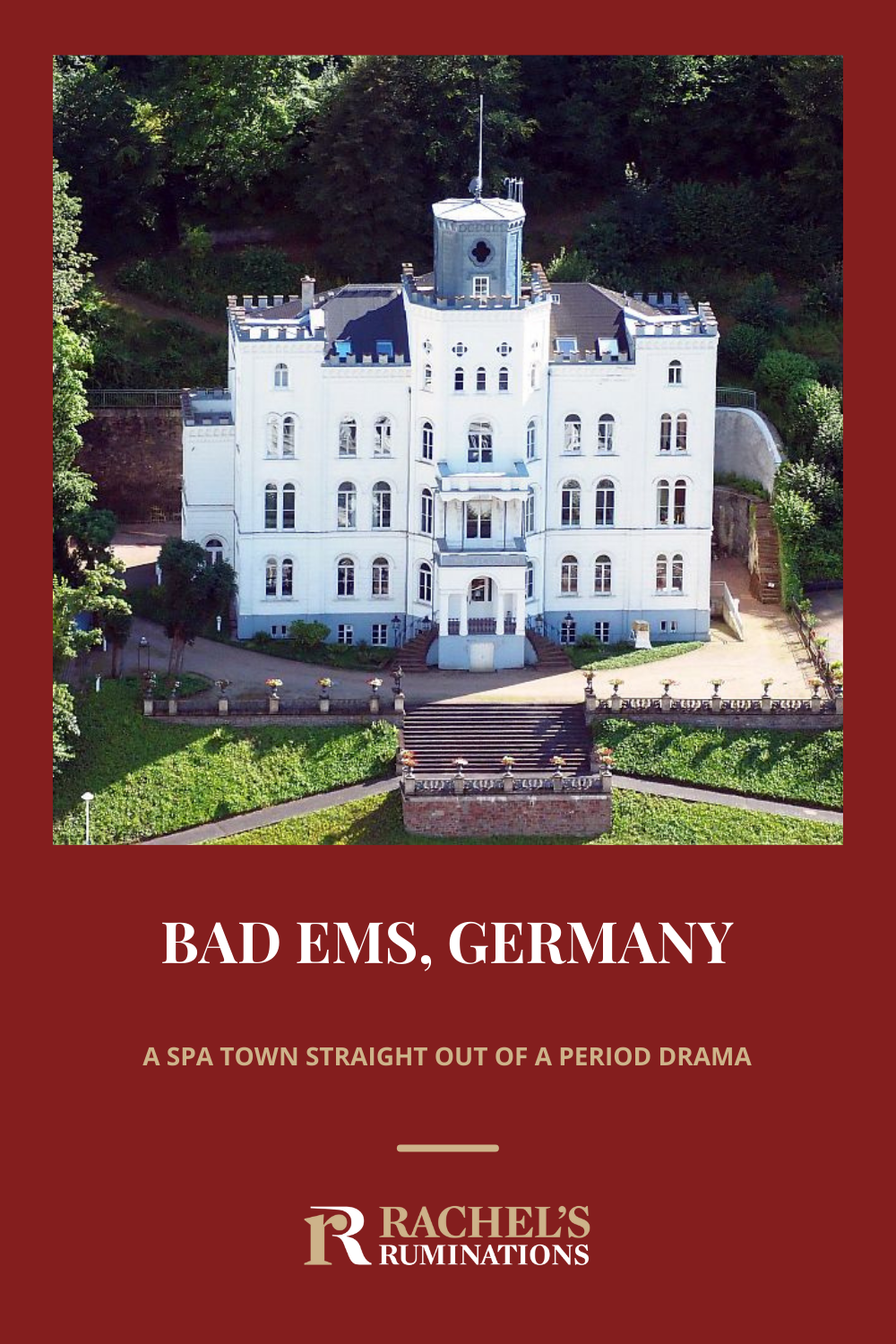 Things to do in Bad Ems, Germany, a historical thermal spa town, where you can experience the days when the elite came to "take the waters." via @rachelsruminations