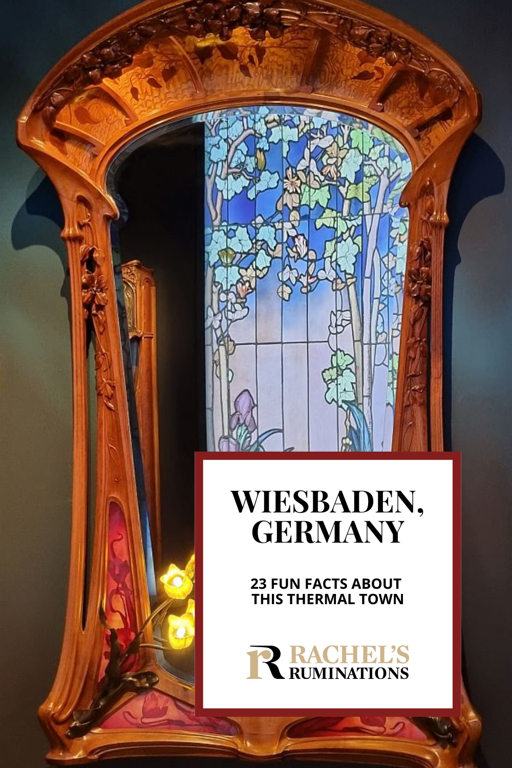 Here are some fun facts about Wiesbaden, Germany, a historic thermal town. Not as as famous as Baden-Baden, but it's got plenty to offer. via @rachelsruminations