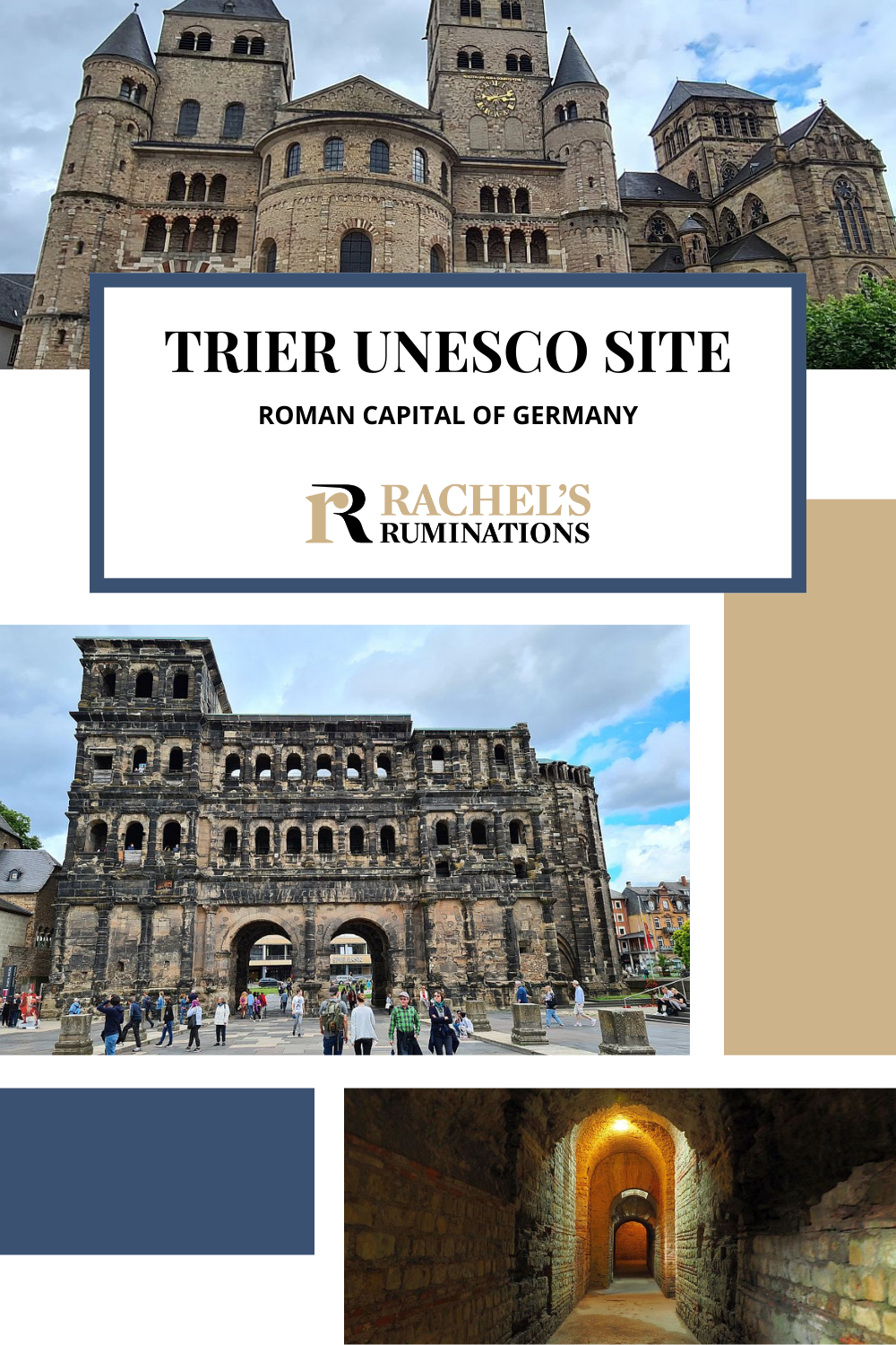 The Trier Roman ruins in Germany make up a single UNESCO World Heritage site. Check out the Porta Nigra, which is remarkably well-preserved. via @rachelsruminations