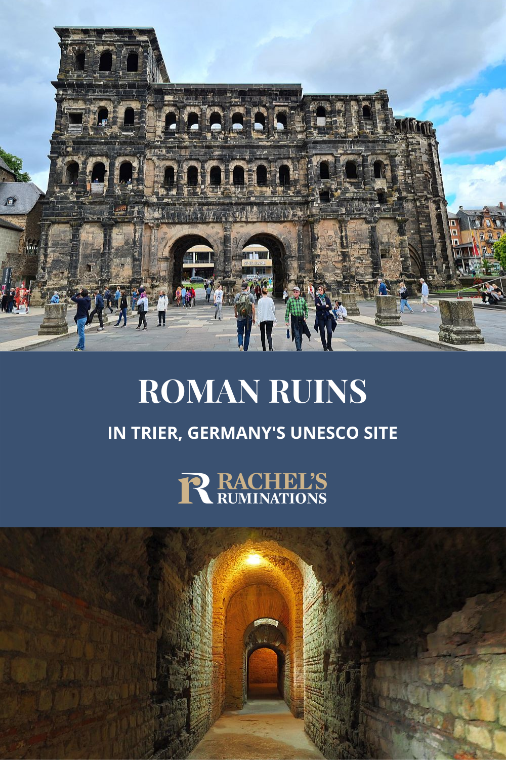 The Trier Roman ruins in Germany make up a single UNESCO World Heritage site. Check out the Porta Nigra, which is remarkably well-preserved. via @rachelsruminations