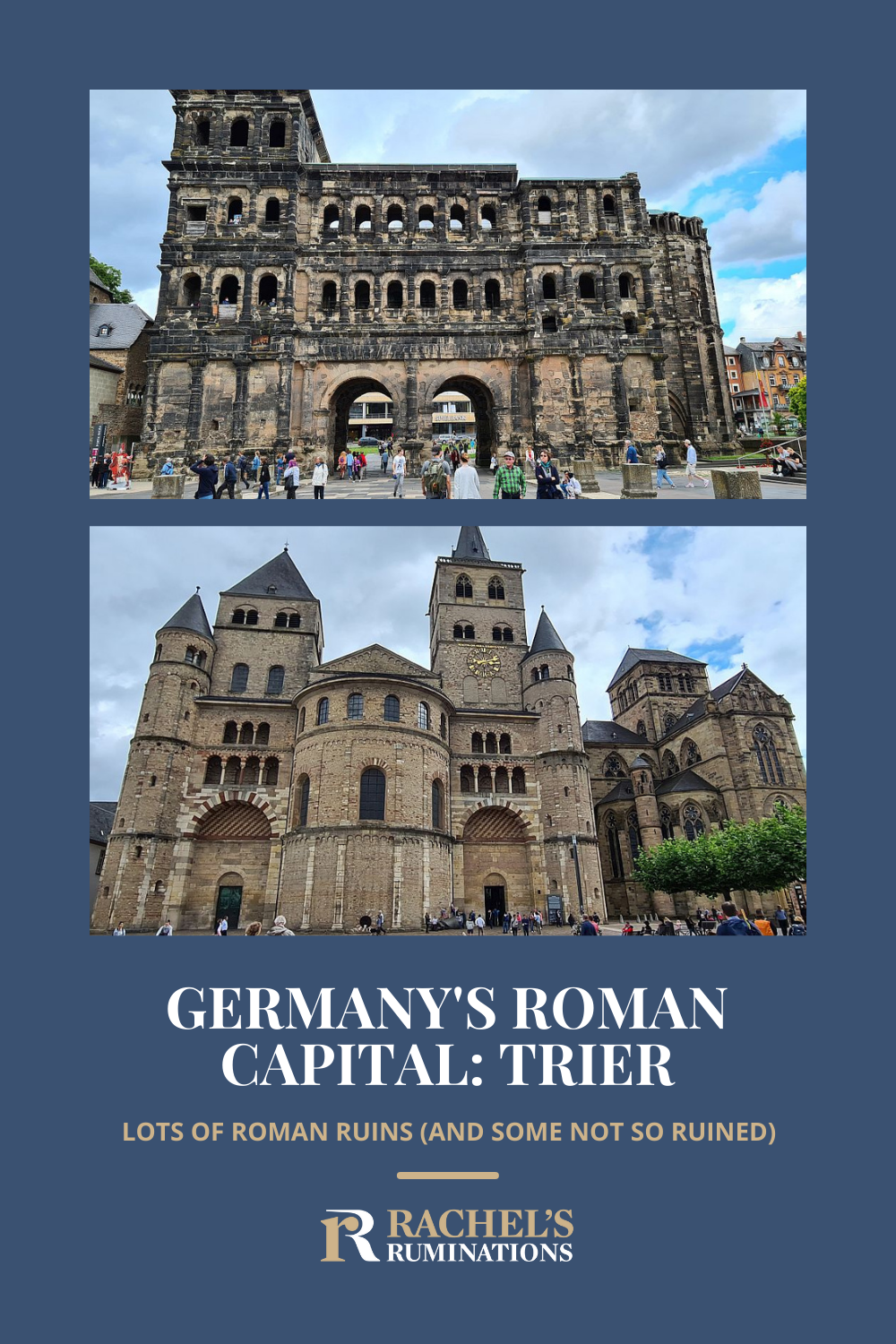 The Trier Roman ruins in Germany make up a single UNESCO World Heritage site. Check out the Porta Nigra, which is remarkably well-preserved. via @rachelsruminations