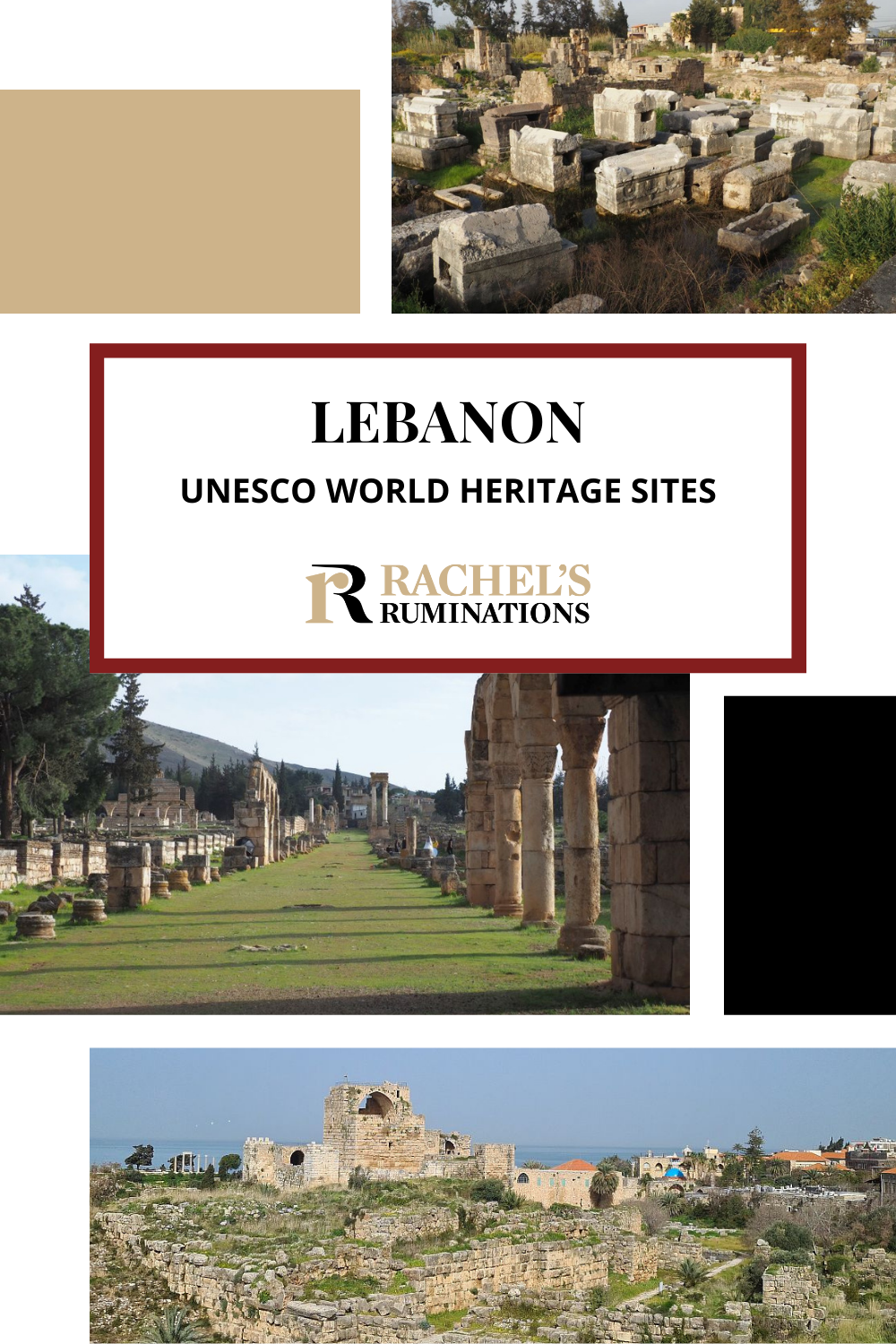 There are five UNESCO World Heritage sites in Lebanon, each illustrating one or more of many historical periods. What are they and which should you visit? via @rachelsruminations