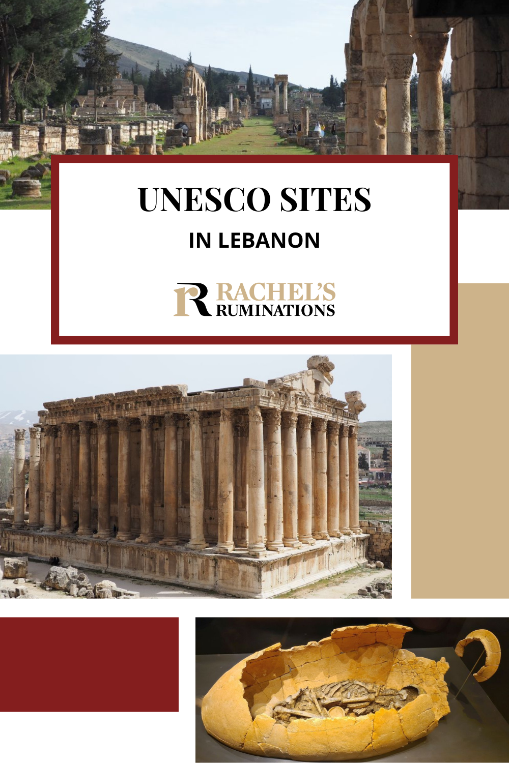 There are five UNESCO World Heritage sites in Lebanon, each illustrating one or more of many historical periods. What are they and which should you visit? via @rachelsruminations