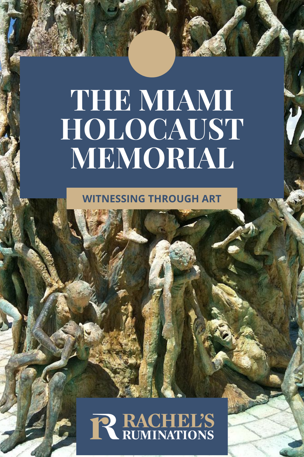 The Holocaust Memorial in Miami is a series of statues portraying the anguish of the Holocaust, becoming a sensory and emotional experience for visitors. via @rachelsruminations