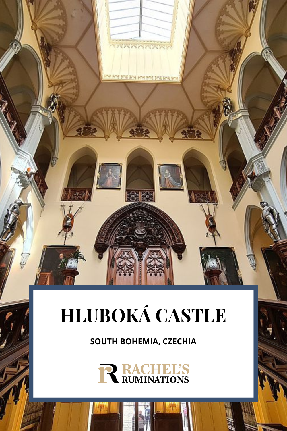 Hluboká Castle is a 19th-century castle in Czechia crammed with a stunning collection of furnishings and exceedingly accomplished workmanship. via @rachelsruminations