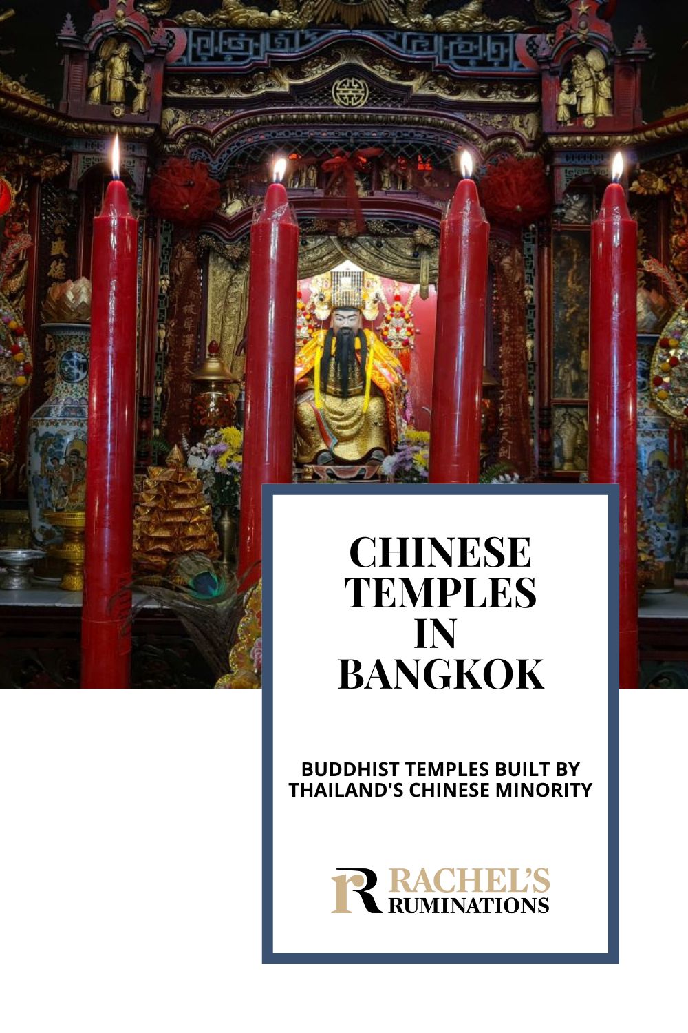 Chinese Temples in Bangkok, Thailand, are different from traditional Thai temples. With plenty of photos to help you choose which to visit. via @rachelsruminations