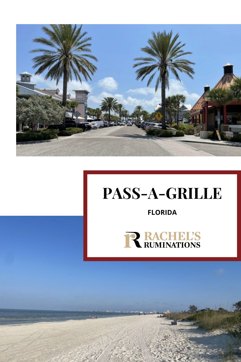 Beaching, shopping, eating, sightseeing, drinking: the best things to do in Pass-a-Grille, Florida, a charming alternative to St Petersburg. via @rachelsruminations