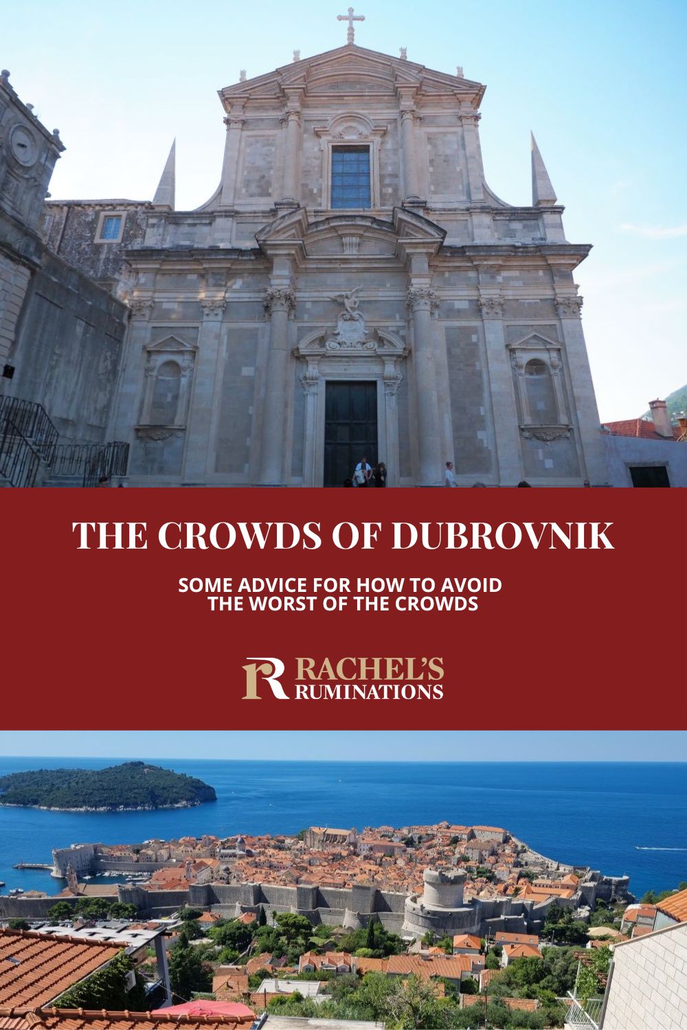 No matter how beautiful Dubrovnik is, the crowds can really ruin it for you. Here are some ways to escape the crowds in Dubrovnik, Croatia. via @rachelsruminations