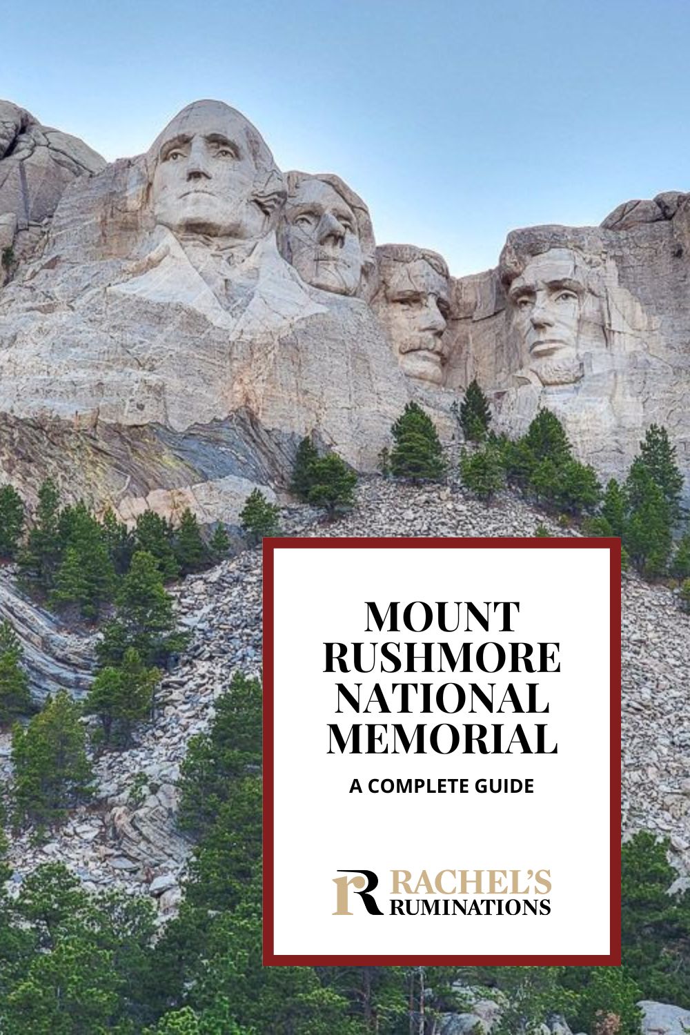 Before you visit Mount Rushmore National Memorial, read this complete guide with everything you need to know to enjoy your time there! via @rachelsruminations