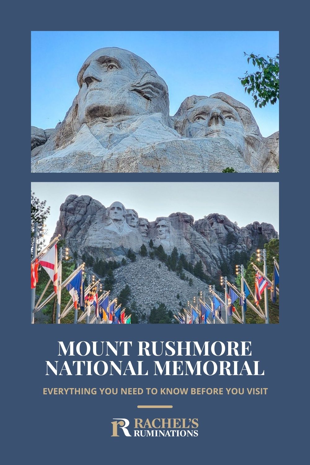 Before you visit Mount Rushmore National Memorial, read this complete guide with everything you need to know to enjoy your time there! via @rachelsruminations