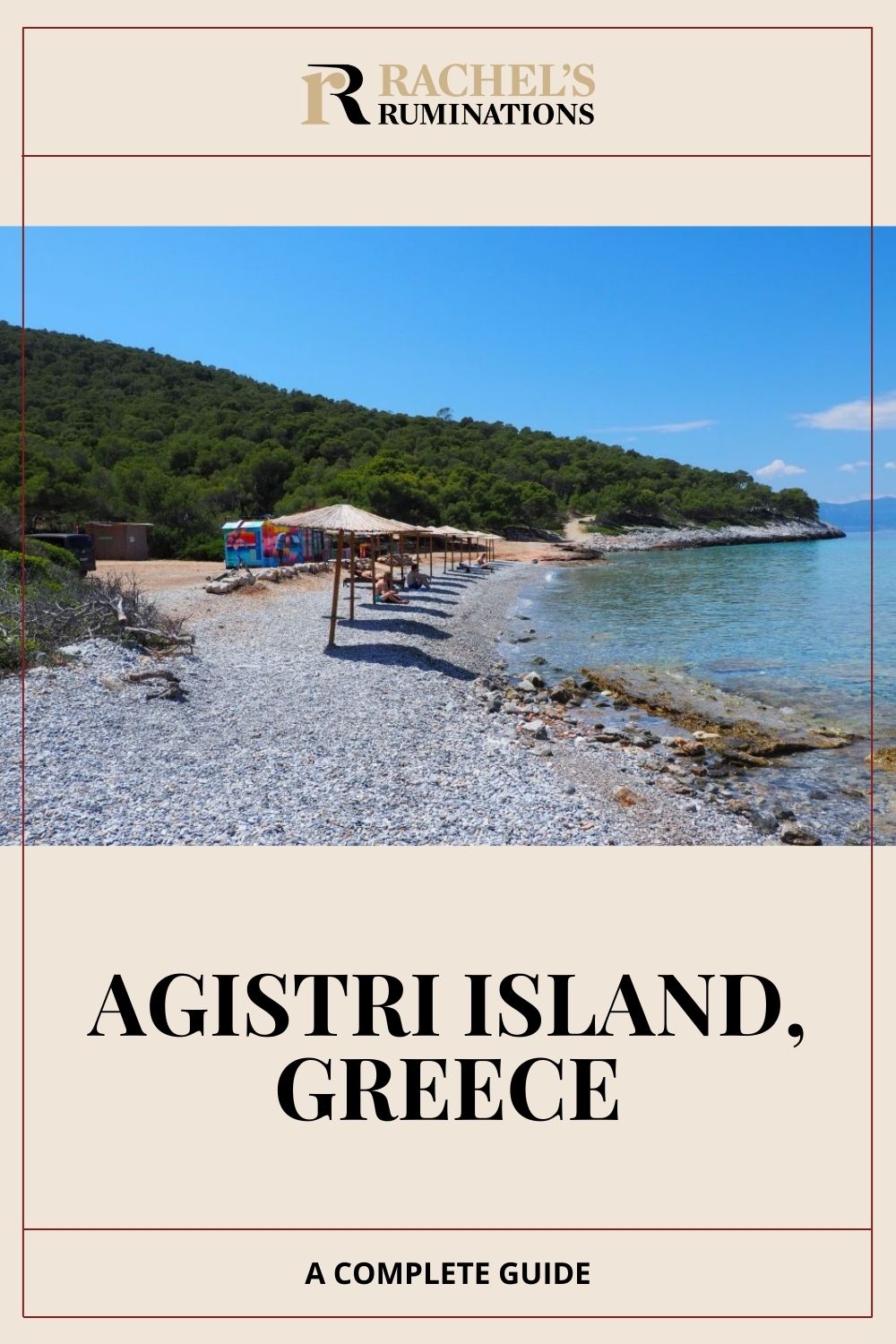 The island of Agistri in the Saronic Gulf is near Aegina, but its quieter and greener. Read all about it here, with lots of tips for visitors. via @rachelsruminations