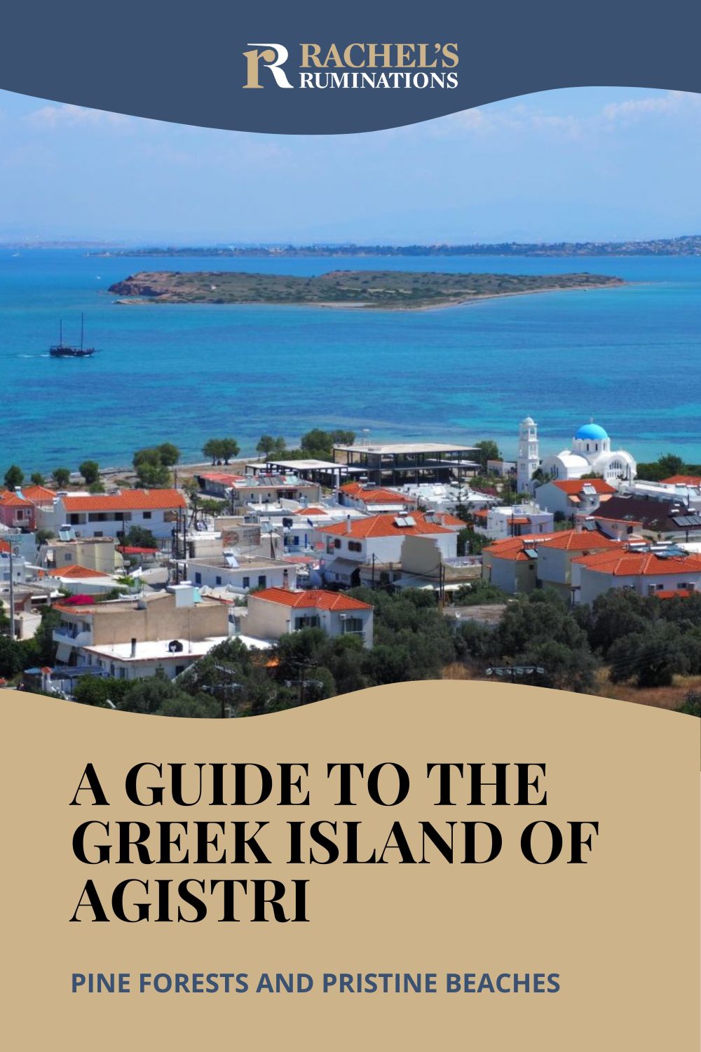 The island of Agistri in the Saronic Gulf is near Aegina, but its quieter and greener. Read all about it here, with lots of tips for visitors. via @rachelsruminations