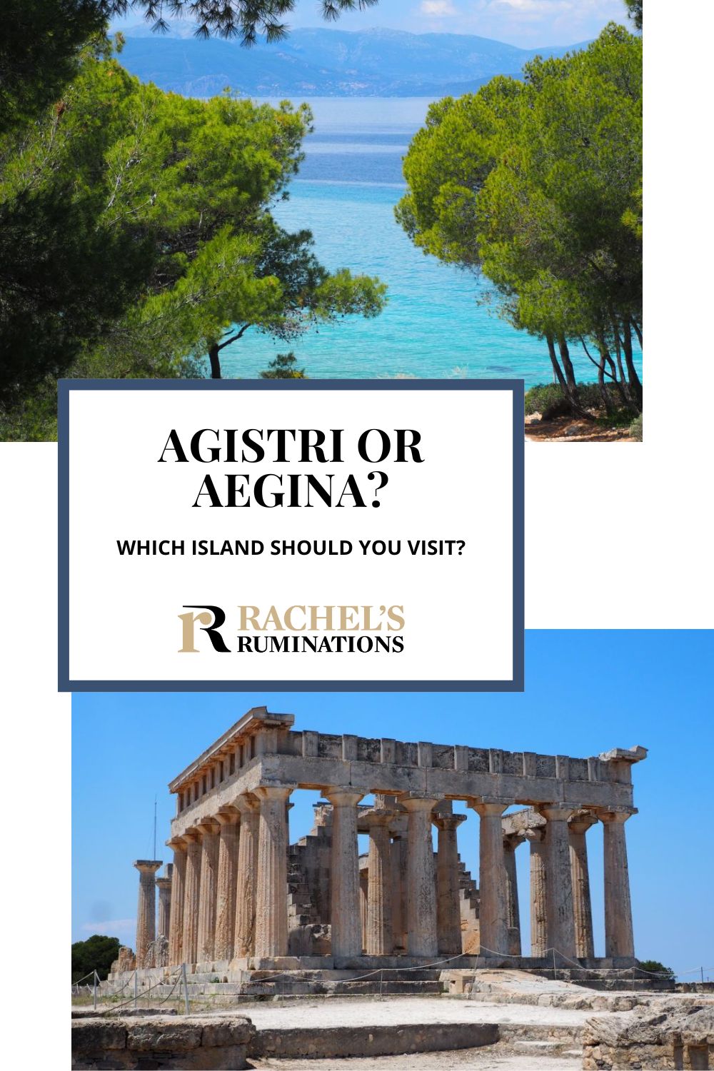 The island of Agistri in the Saronic Gulf is near Aegina, but its quieter and greener. Read all about it here, with lots of tips for visitors. via @rachelsruminations