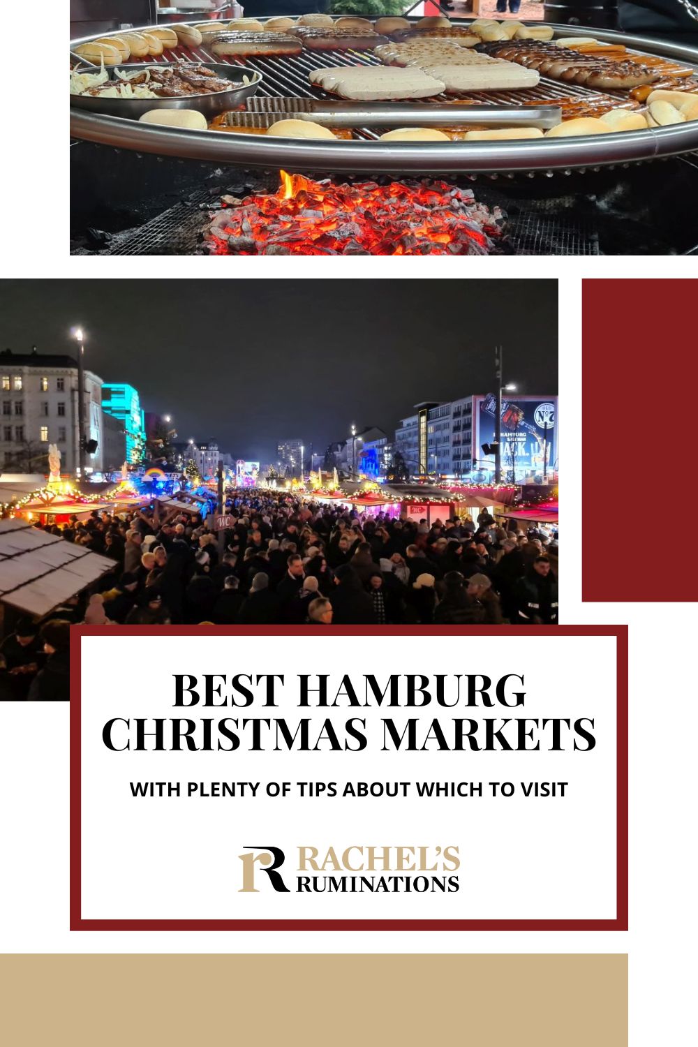 Tips for visiting the best Christmas markets in Hamburg, Germany, plus a listing of all the rest: 19 in all! via @rachelsruminations