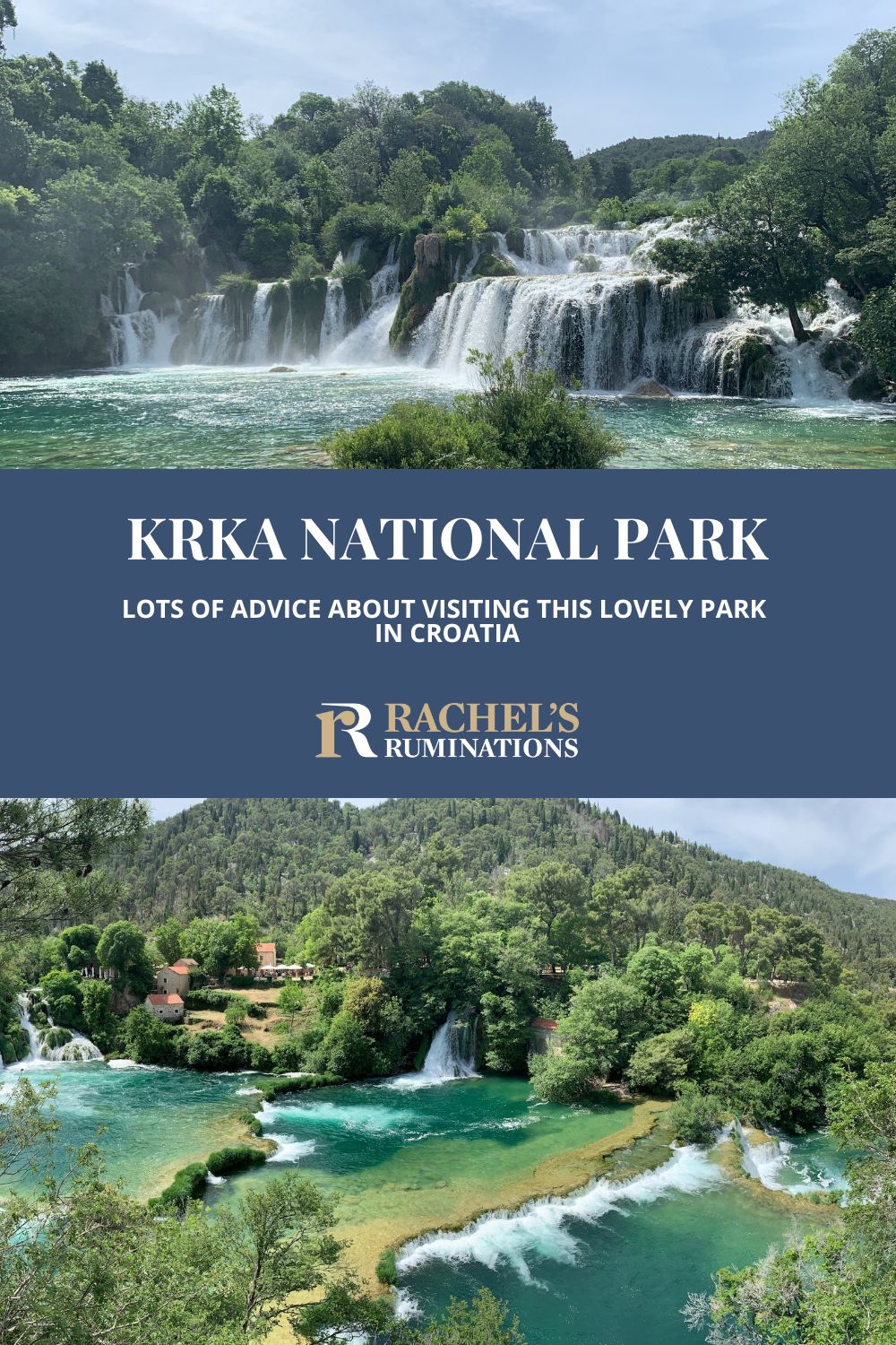 Krka National Park in Croatia has some of the prettiest waterfalls and lovely hikes. Read lots of tips here! via @rachelsruminations