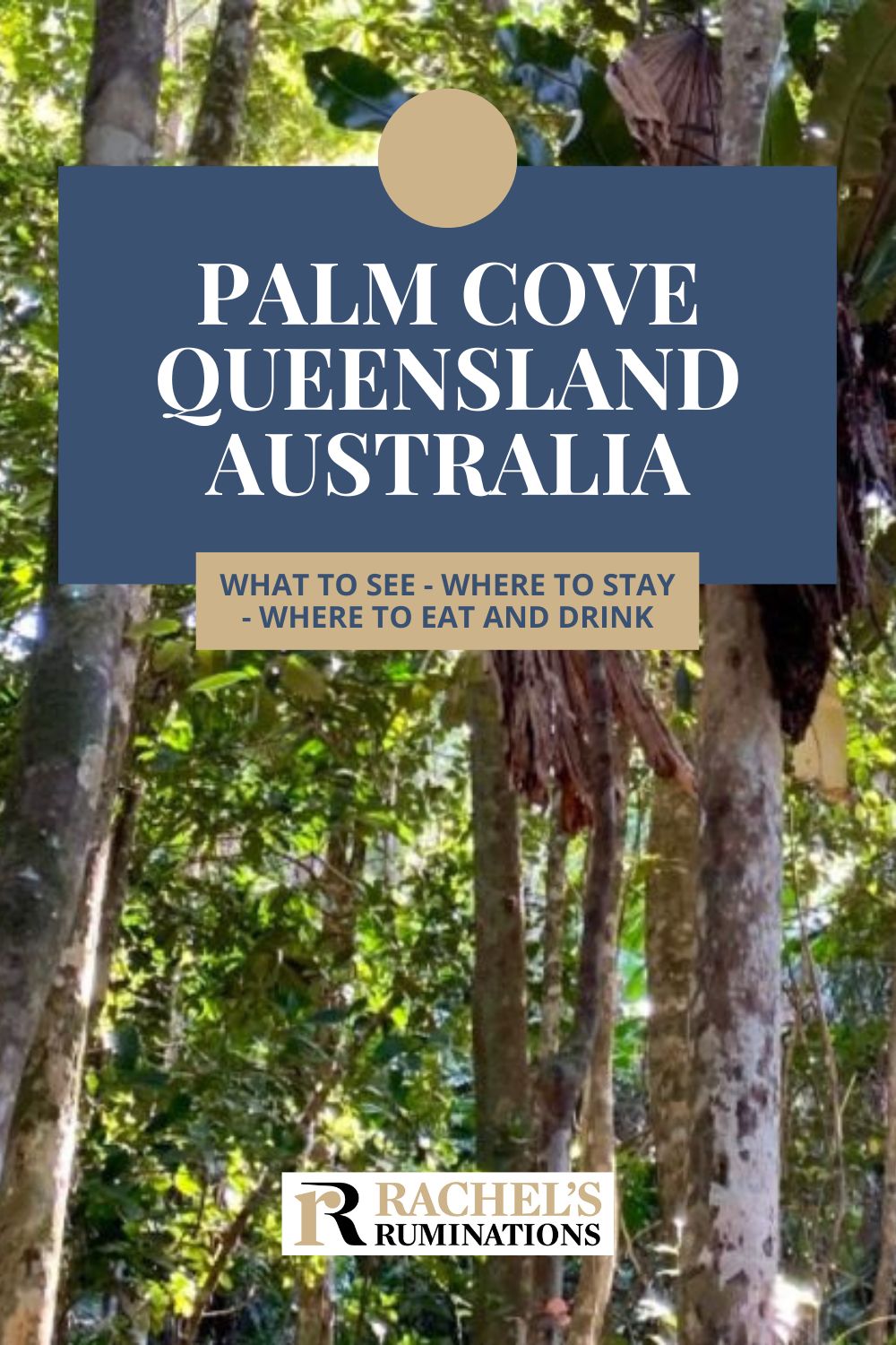 Palm Cove is a small seaside town with calm beaches and beautiful natural areas nearby. A perfect base for a North Queensland vacation! via @rachelsruminations