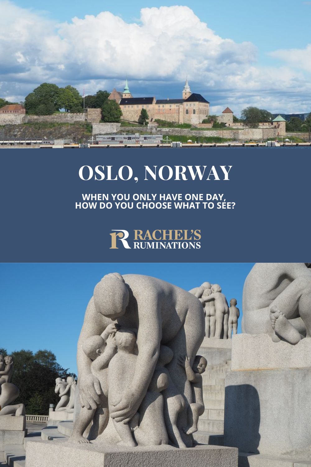 This itinerary for one day in Oslo, Norway, includes all the sightseeing highlights, grouped by location to help you choose which to see. via @rachelsruminations