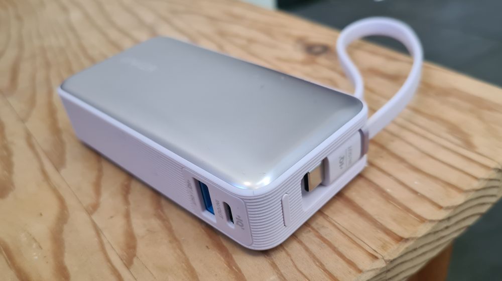 A powerbank: a great gift for travel lovers