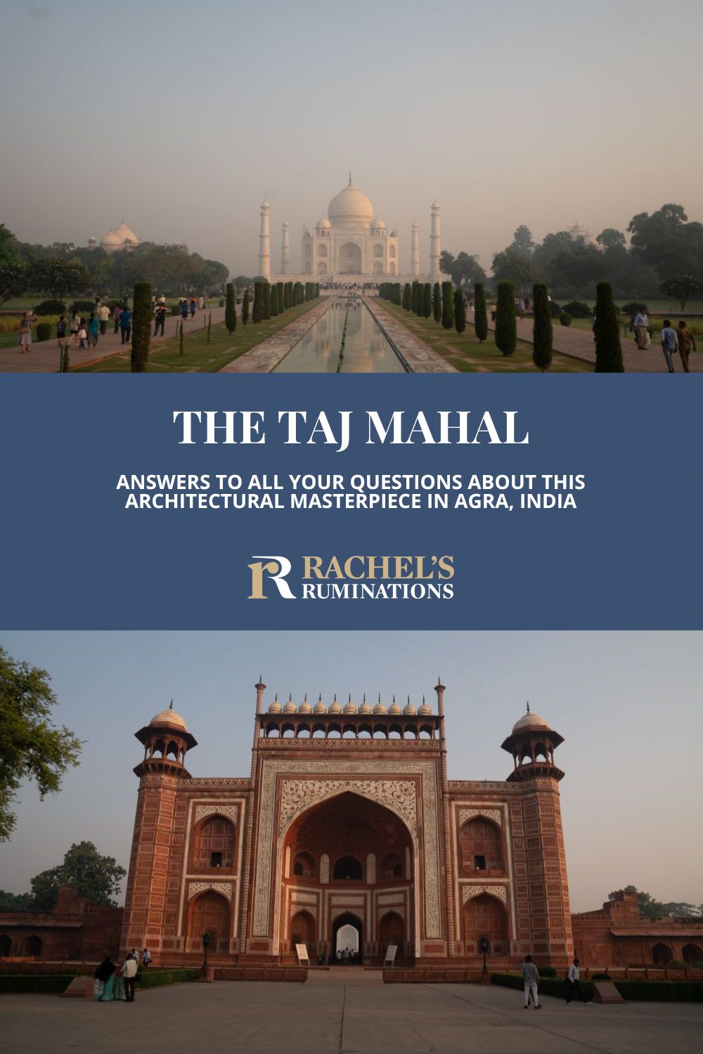 Answers to all your questions about the Taj Mahal as well as lots of great tips for visiting this architectural masterpiece in Agra, India. via @rachelsruminations