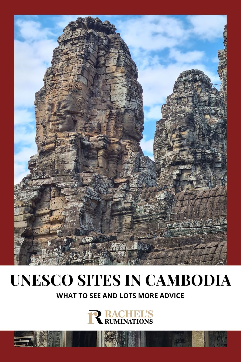 Cambodia has more that just Angkor Wat! Read here about all four of the UNESCO sites in Cambodia, with lots of advice for visiting them. via @rachelsruminations