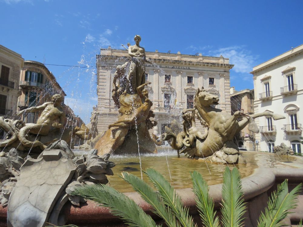 Ornate fountain