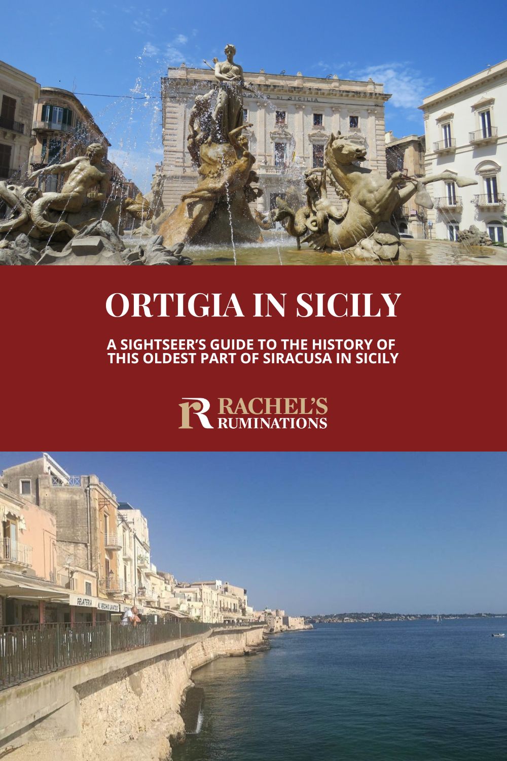 The history of Ortigia, Sicily, is long and varied. Read here what to see on this little islet, the oldest part of Siracusa. via @rachelsruminations